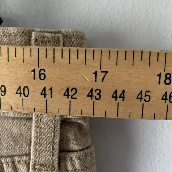 Men's Lightweight Colored Slim Fit Jeans - Goodfellow & Co 32 x 34 Tan - Picture 9 of 11